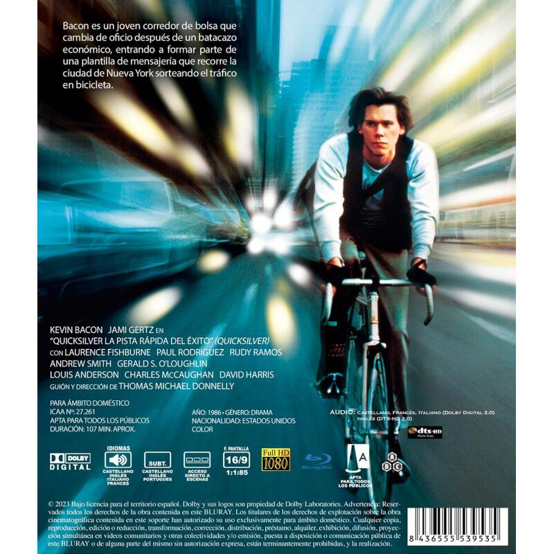Quicksilver: La Pista R&aacute;pida Del &Eacute;xito (1986) [... image number null