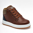 Moramora bota para preescolar ni&ntilde;o  caf&eacute; marino cod 140986-C