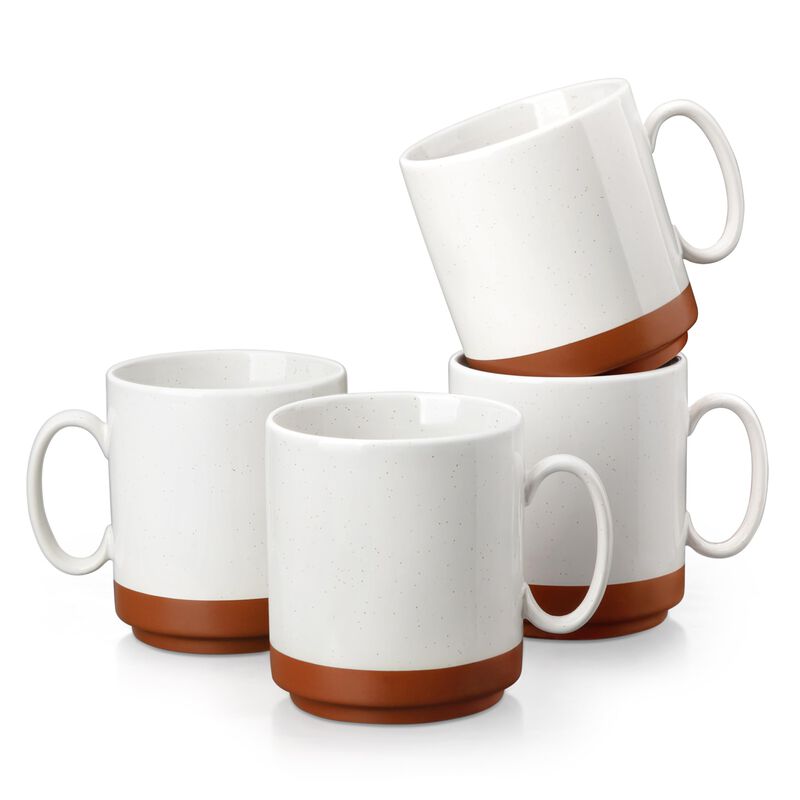 Tazas De Caf&eacute; Malacasa 450 ml Juego De 4 Color ... image number null