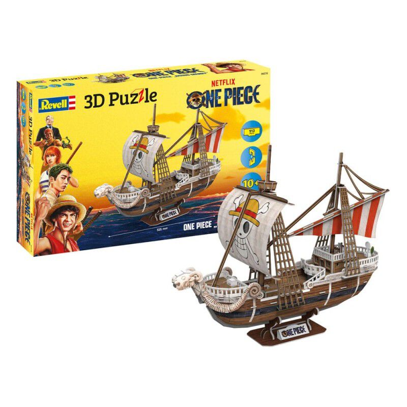 Puzle 3D Flying Lamb Y Going Merry One Piece 32... image number null