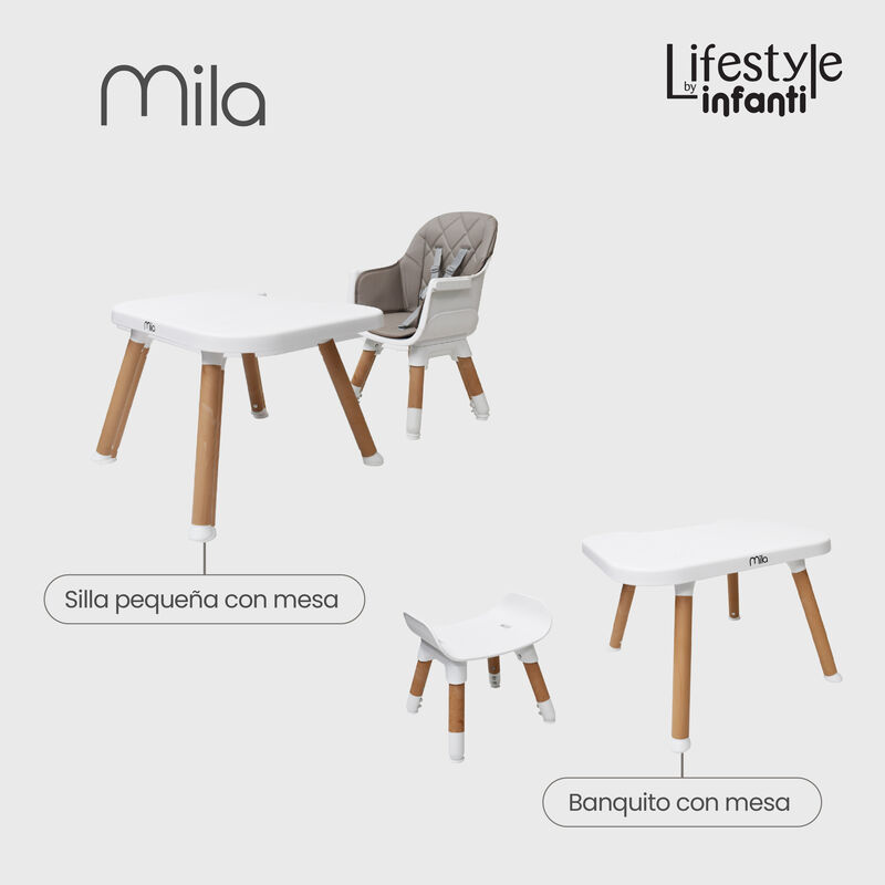 Silla Alta Mila 6 En 1 Arena image number null