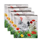 Servilletas de tela Maison d'Hermine 51 cm, juego de 4