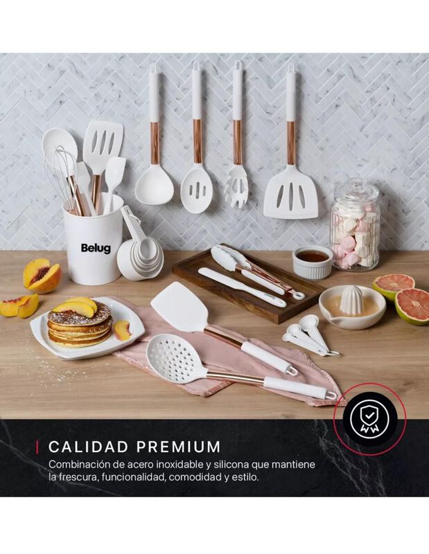 Set utensilios Casa BIU de silic&oacute;n image number null