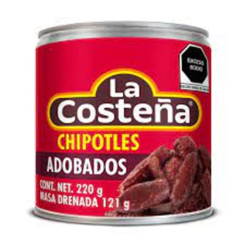 CHILES CHIPOTLES LA COSTENA 220 GR image number null