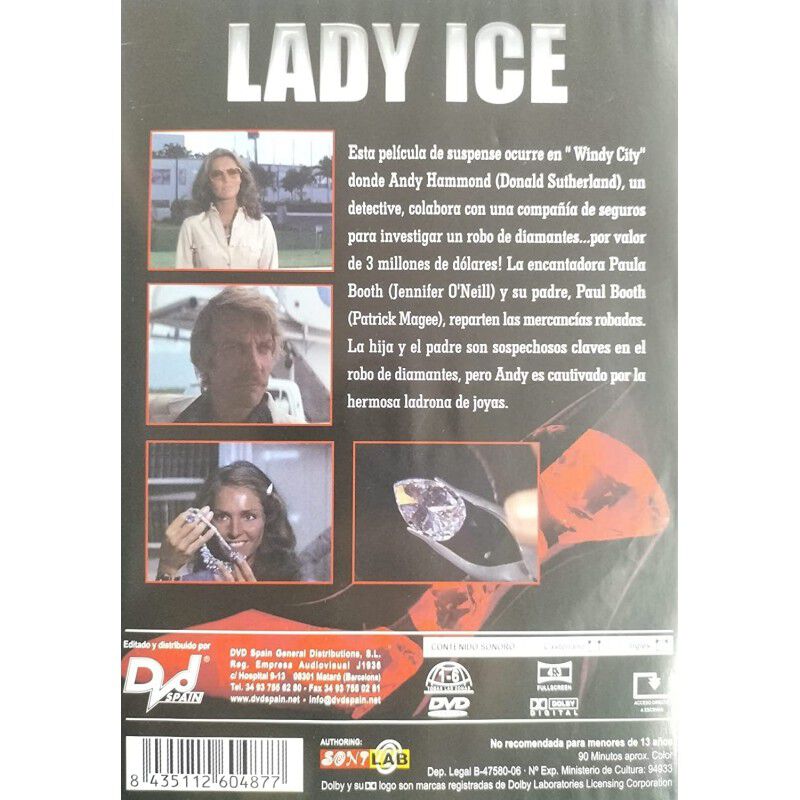 Fr&iacute;a Como Un Diamante [dvd] (1973) Lady Ice image number null