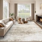 Alfombra Lavable Beige Losbulake 274 cm X 366 cm
