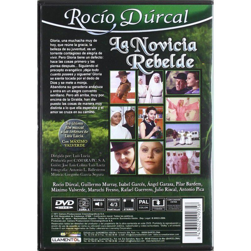 La Novicia Rebelde [dvd] (1971) image number null