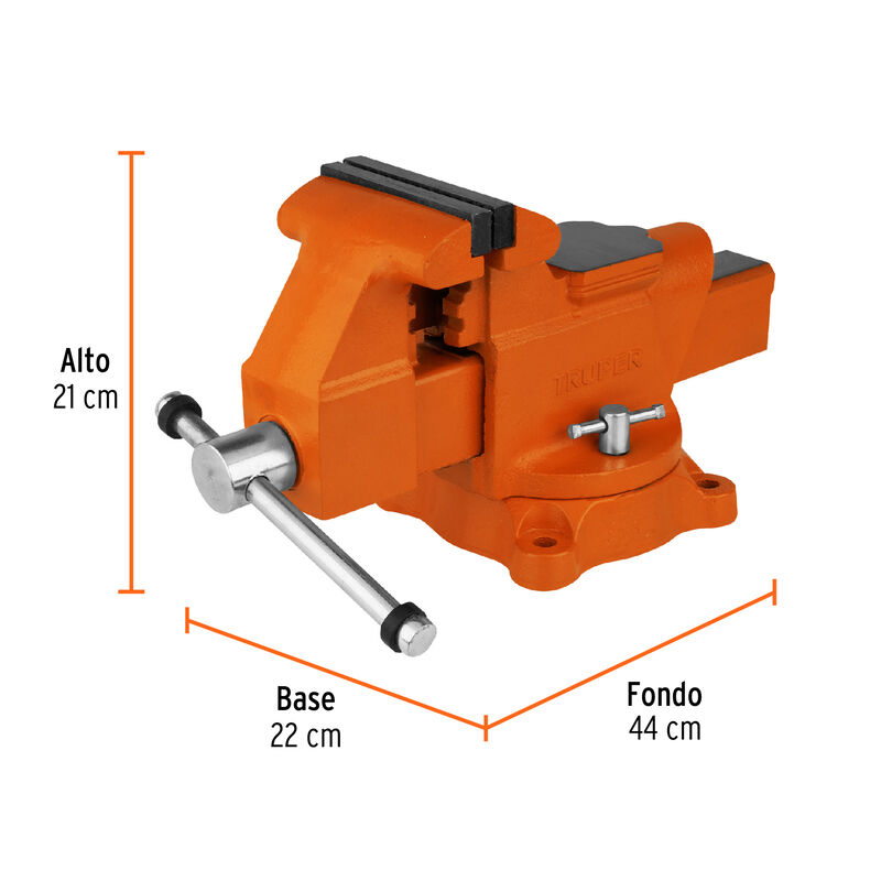 Tornillo de Banco 5' Uso Industrial de Hierro N... image number null