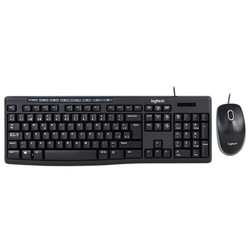 Kit de Teclado y Mouse Logitech Media Combo MK2... image number null