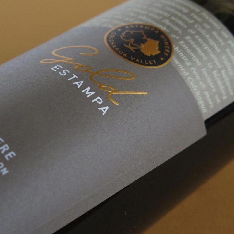 Vino Tinto Vi&ntilde;a Estampa Gold Syrah Cab Sev. Cab... image number null
