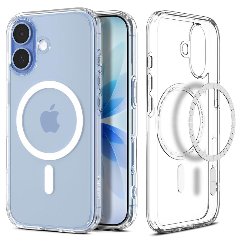 Funda Spigen Iphone 17 Ultra Hybrid Magfit Clea... image number null