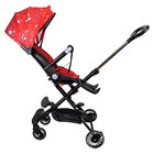 Carriola Para Beb&eacute; Giratoria,frenos,plegable Y Reclinable Negro