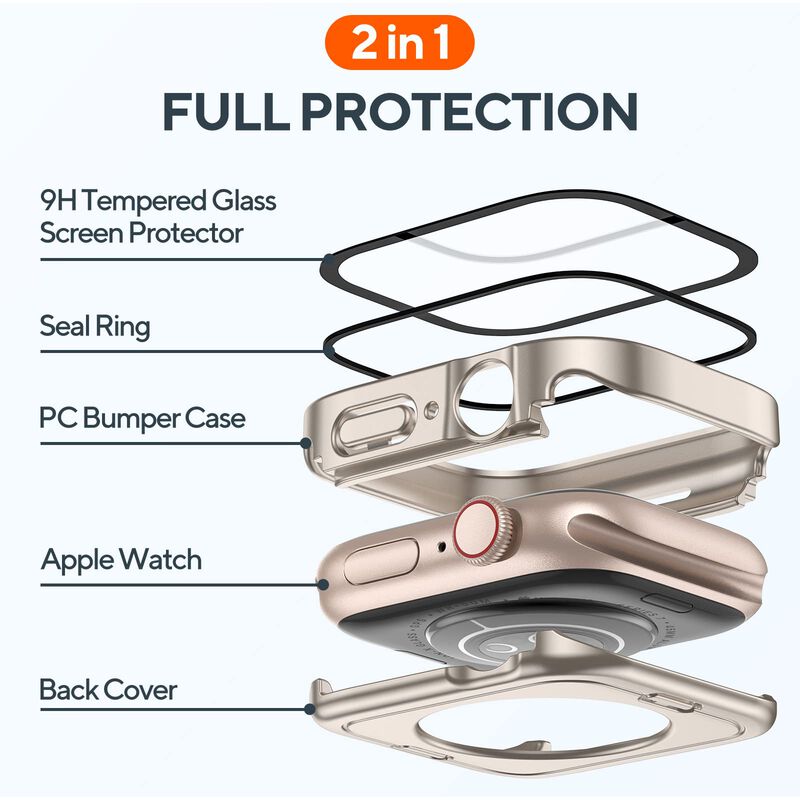 Funda para Apple Watch Singiuzoo 44mm Impermeab... image number null