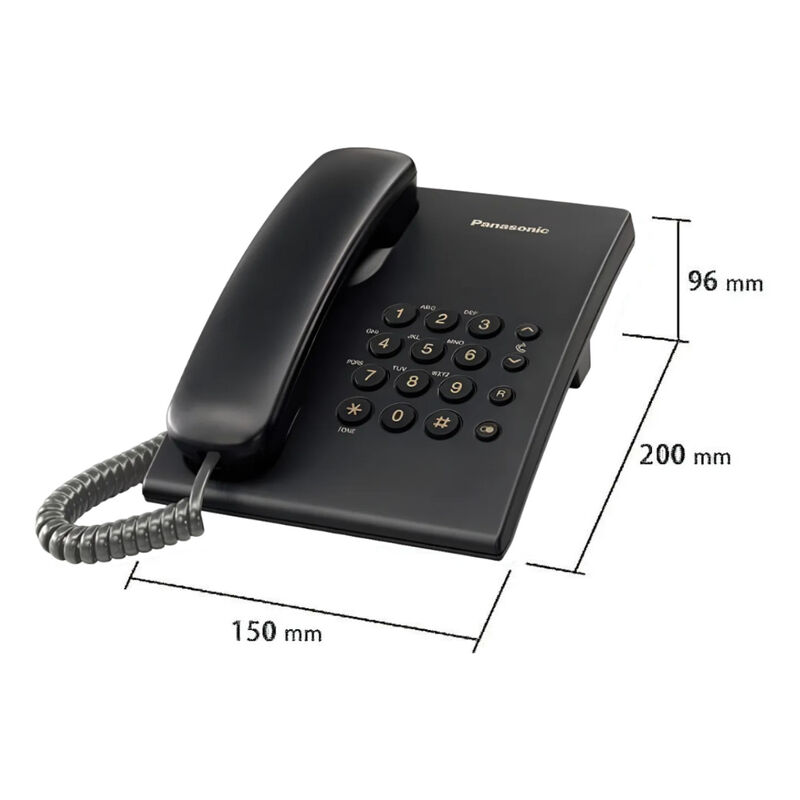 Combo 2 Piezas Tel&eacute;fono Fijo Al&aacute;mbrico Panasoni... image number null