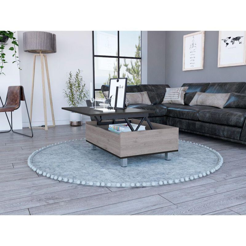 Mesa De Centro Salento Humo Y Wengue Virtual Mu... image number null