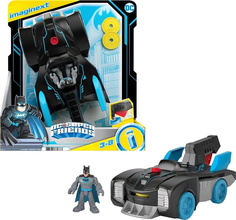 Juguete Imaginext Dc Super Friends Batim&oacute;vil Ba... image number null