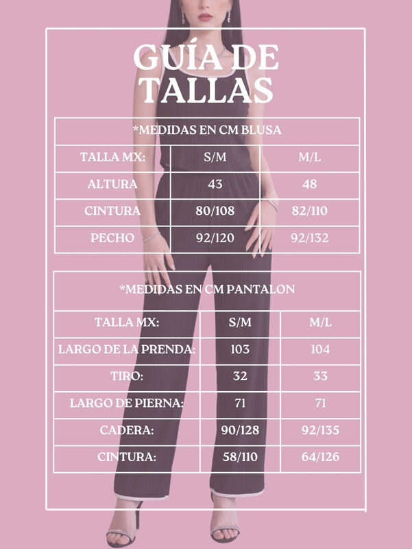 Conjunto Casual 2 Piezas, Blusa Sin Mangas Y Pa... image number null