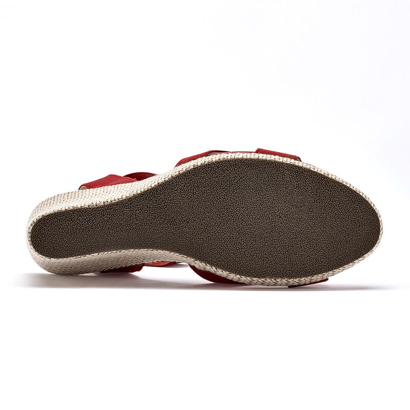 Been Class sandalia cu&ntilde;a para mujer rojo cod 14... image number null