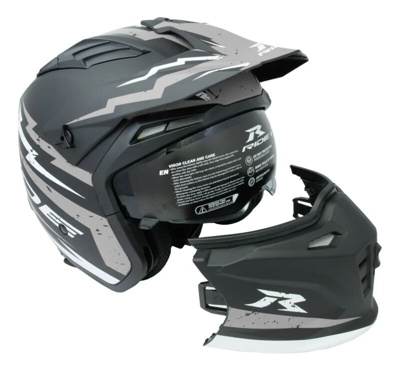 Casco Motociclista Modular MOTCSR115 Hybrid Hr ... image number null
