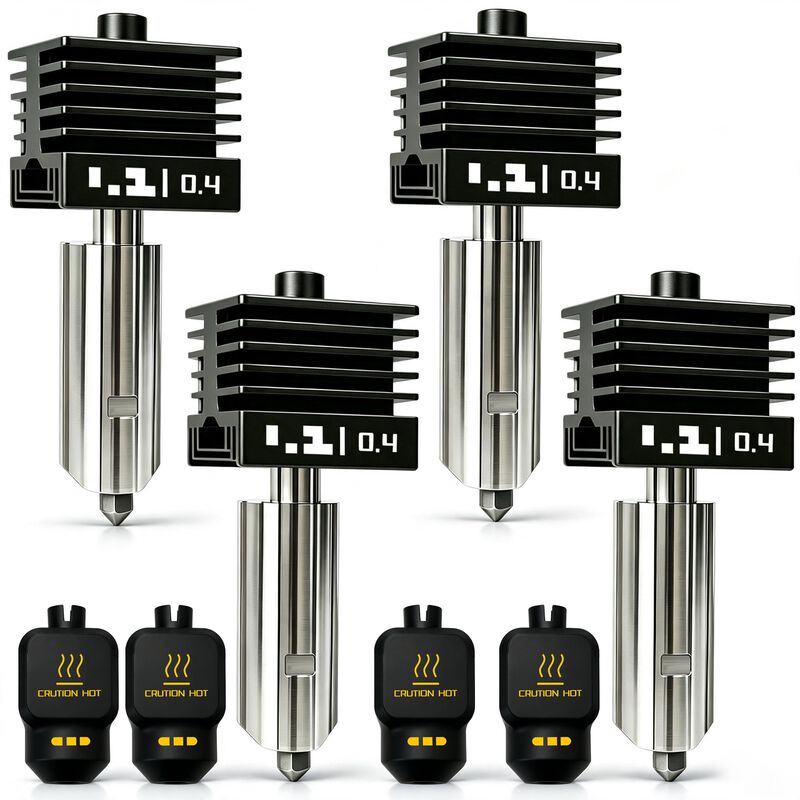 Hotend Hzdadeve 0,4 mm (4 Unidades) Para Bambu ... image number null