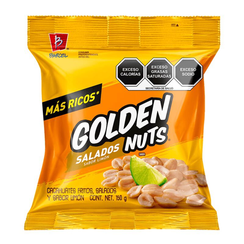 Golden Nuts Cacahuate Salado 150 gr image number null