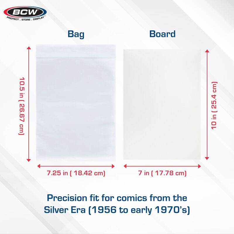 Bolsas Gruesas Rese&ntilde;ables Plateadas Bcw - Juego... image number null