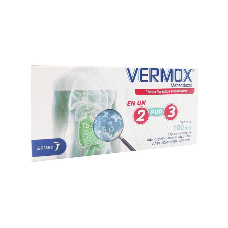 Vermox 100 Mg 6 Tableta(s) image number null