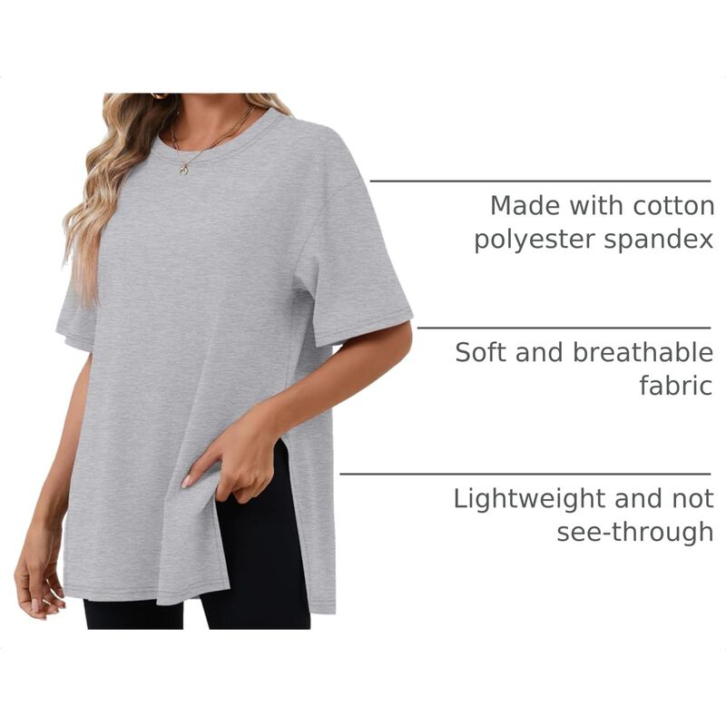 Camiseta Huukeay Talla Xl, Pack De 3, 3 Colores image number null