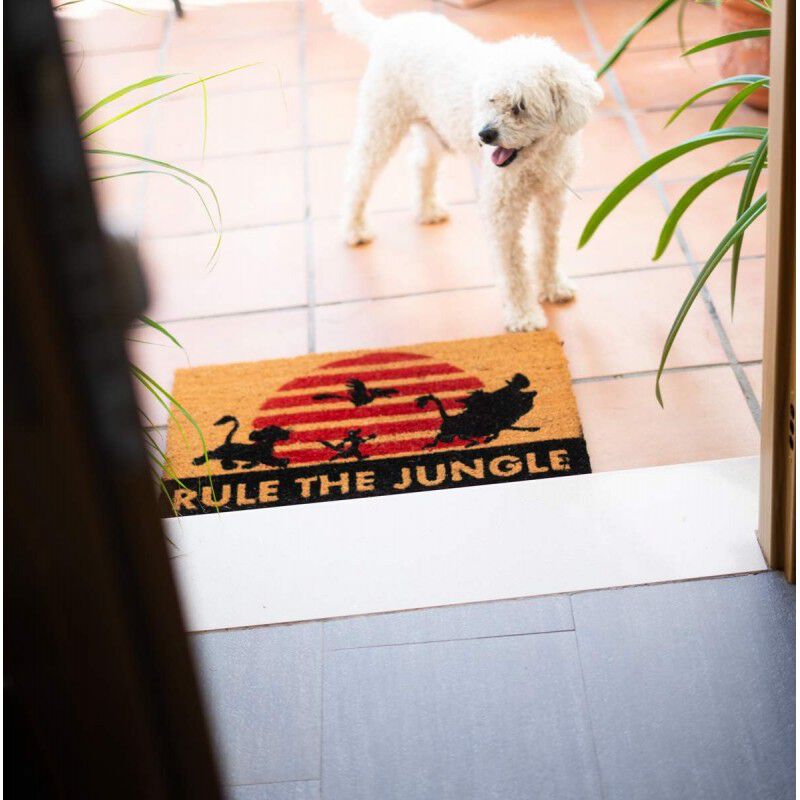 Felpudo Rule The Jungle El Rey Le&oacute;n Disney 60 x... image number null