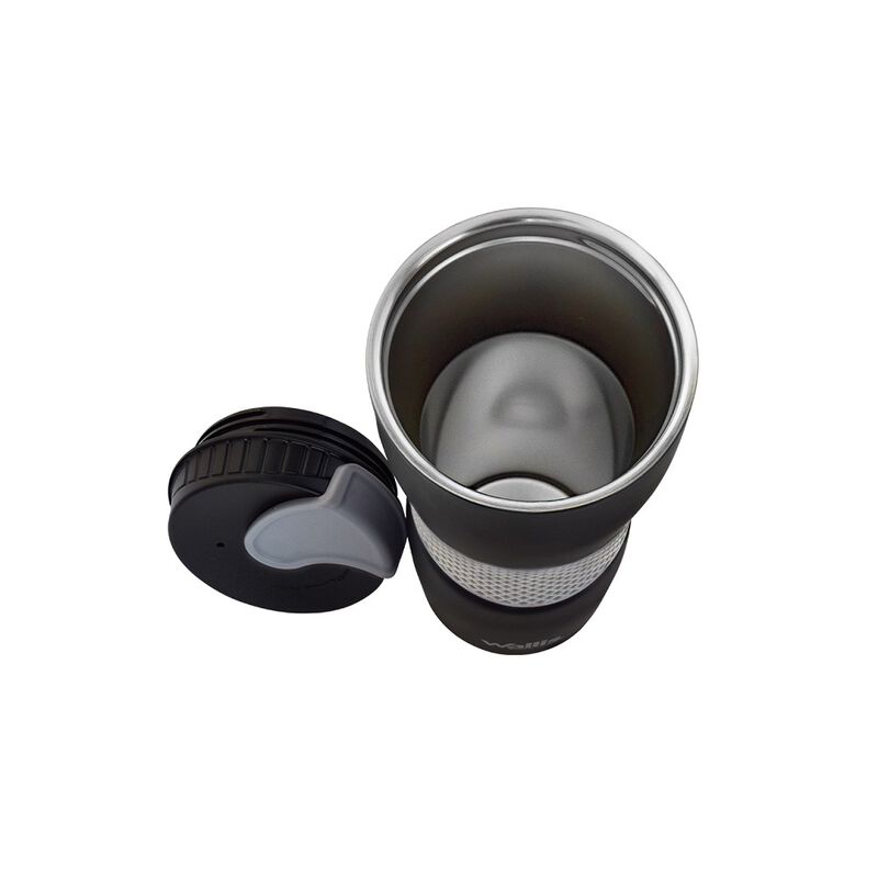 Vaso T&eacute;rmico 470 Ml Antideslizante Negro Gris W... image number null