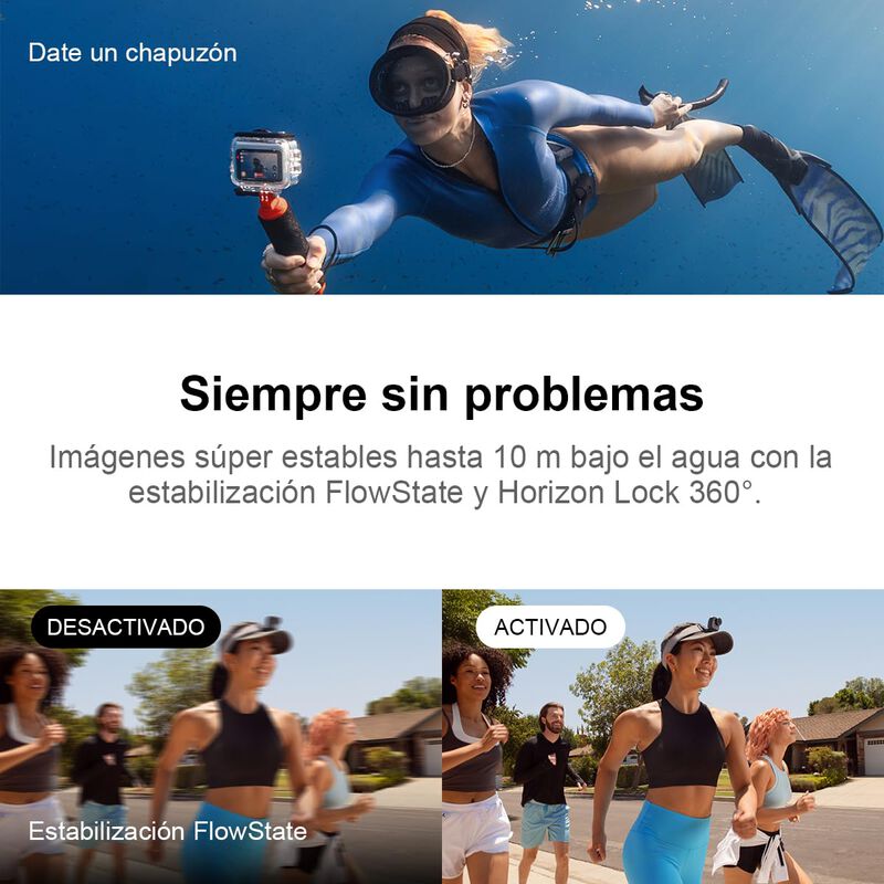 C&aacute;mara De Acci&oacute;n Insta360 Go Ultra 4k 60fps Bla... image number null