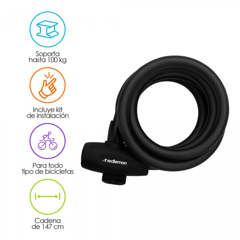 Candado para Bicicleta image number null