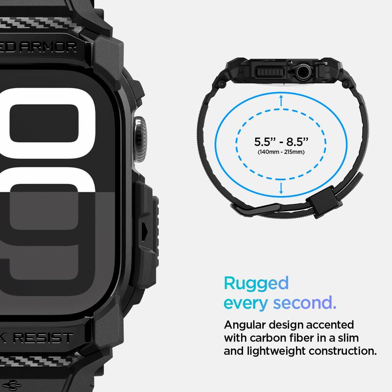 Funda Con Correa Spigen Rugged Armor Pro Para A... image number null