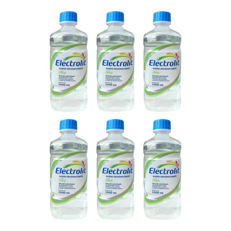 Electrolit Coco 1lt Pack 6pz image number null