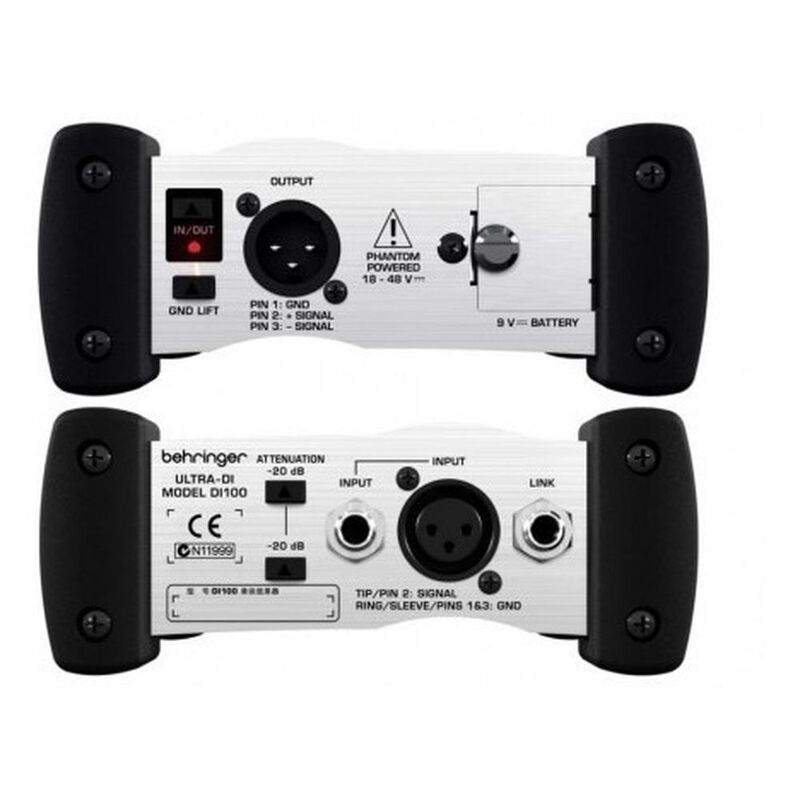 Behringer Caja Directa Profesional Activa Di100 image number null