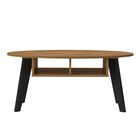 Mesa de Centro Bertolini Diva Pino Negro