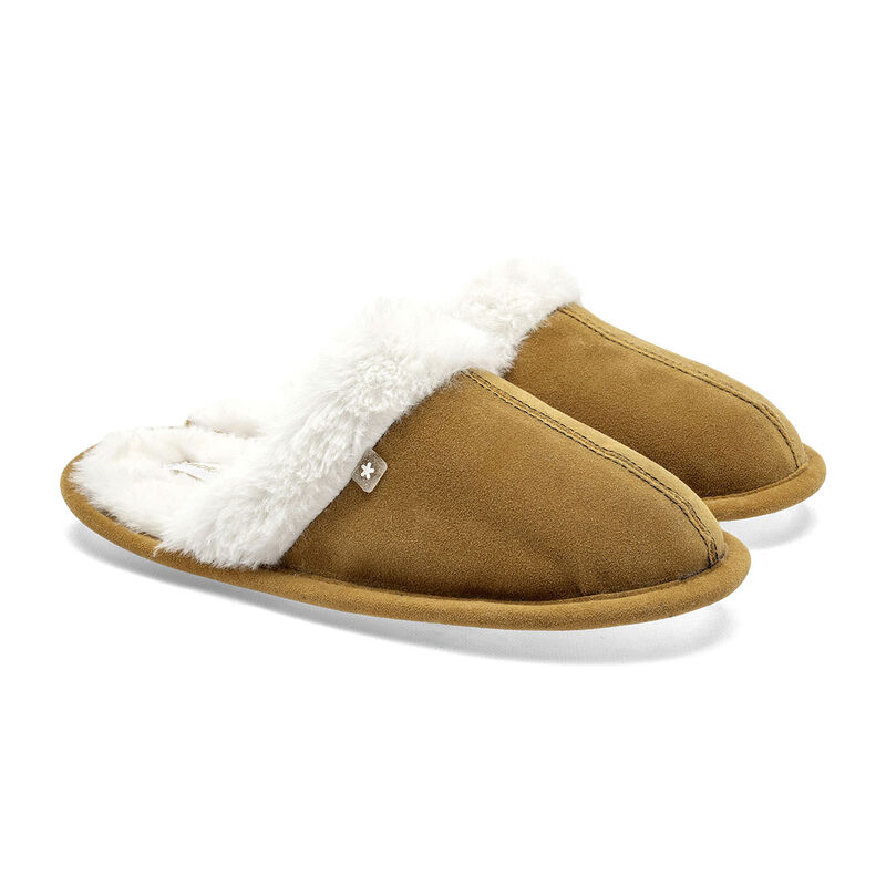 Mora Confort Pantufla Camel Para Mujer 148295ce image number null