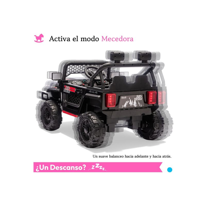Carro El&eacute;ctrico Montable 12v Doble Motor Contro... image number null