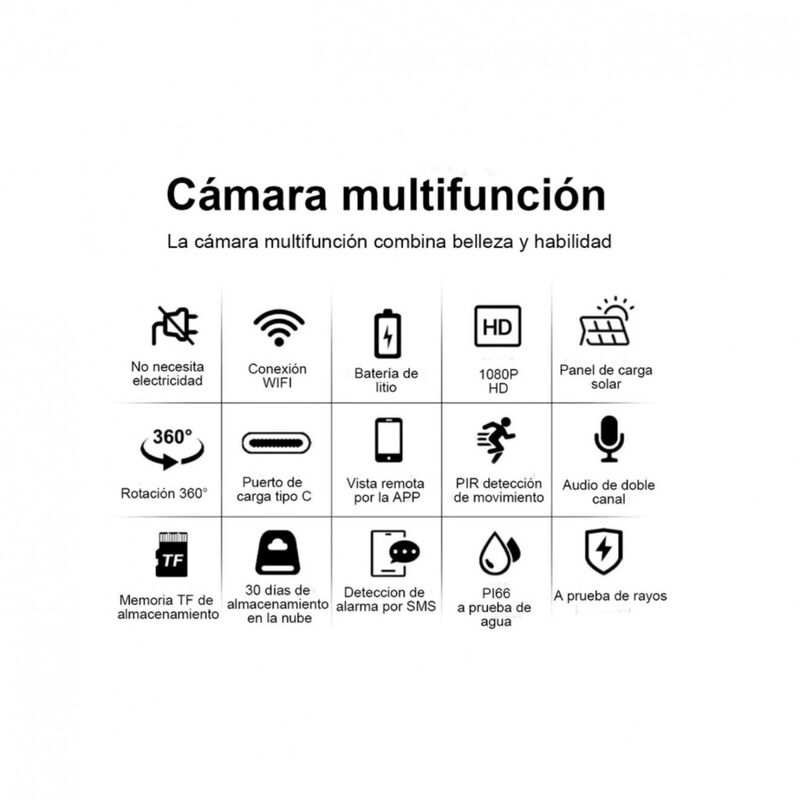 Cámara Solar image number null