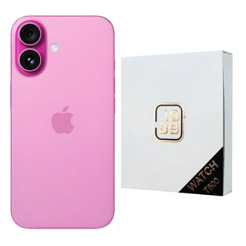 iPhone 16 128GB Rosa CHIP Reacondicionado m&aacute;s R... image number null