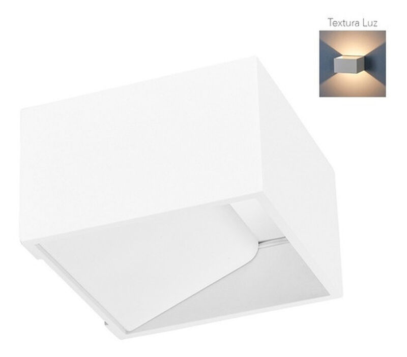 Lampara  Sobreponer Muro Blanco 55w Luz Suave C... image number null