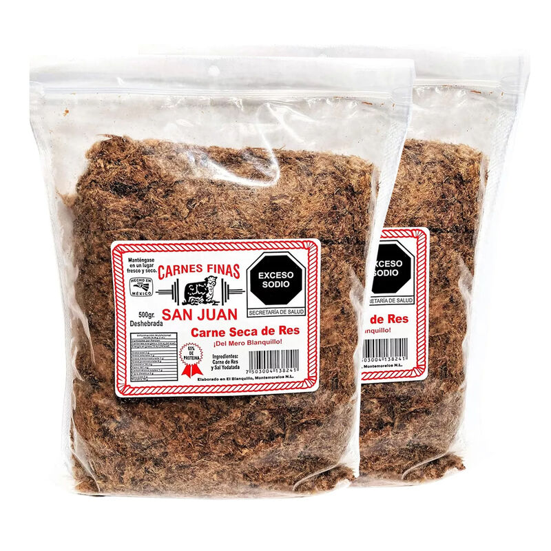 Carne Seca De Res Deshebrada Carnes Finas San J... image number null