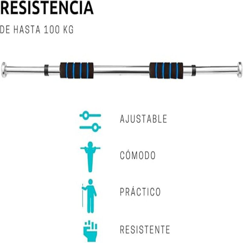 Barra de Dominadas Azul Bluelander image number null