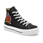 Mora Tierra Tenis urbano para mujer negro