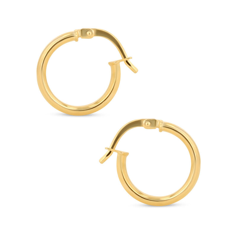 Arracadas De Oro Amarillo 10K (10Mm Aprox) image number null