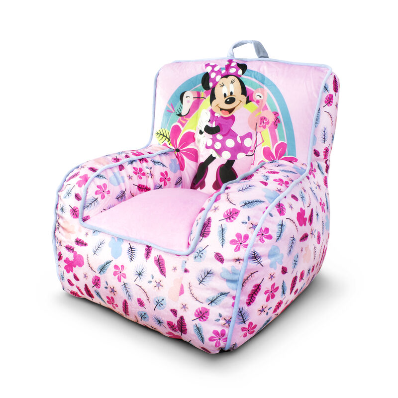 Sill&oacute;n Puff Infantil Minnie Flamingos image number null
