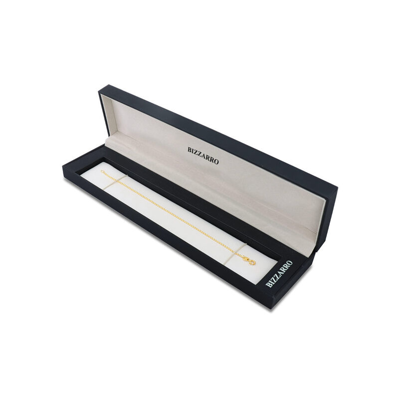 Pulsera De Oro Amarillo 14k 19 Cm 1.5 Mm | Bizz... image number null
