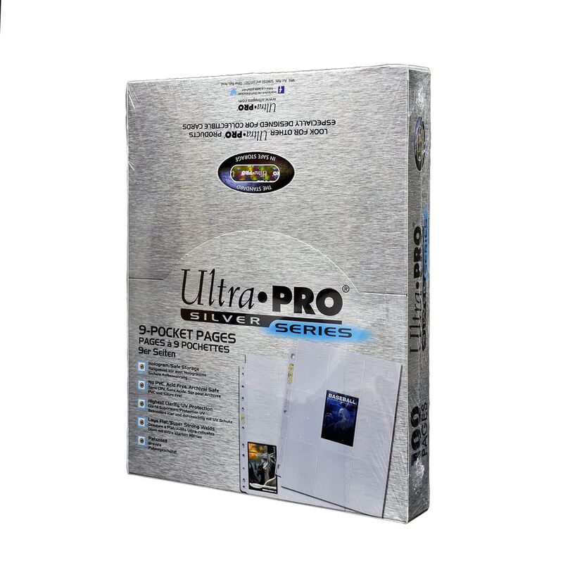P&aacute;ginas Para Tarjetas Ultra Pro 9 Bolsillos, 10... image number null