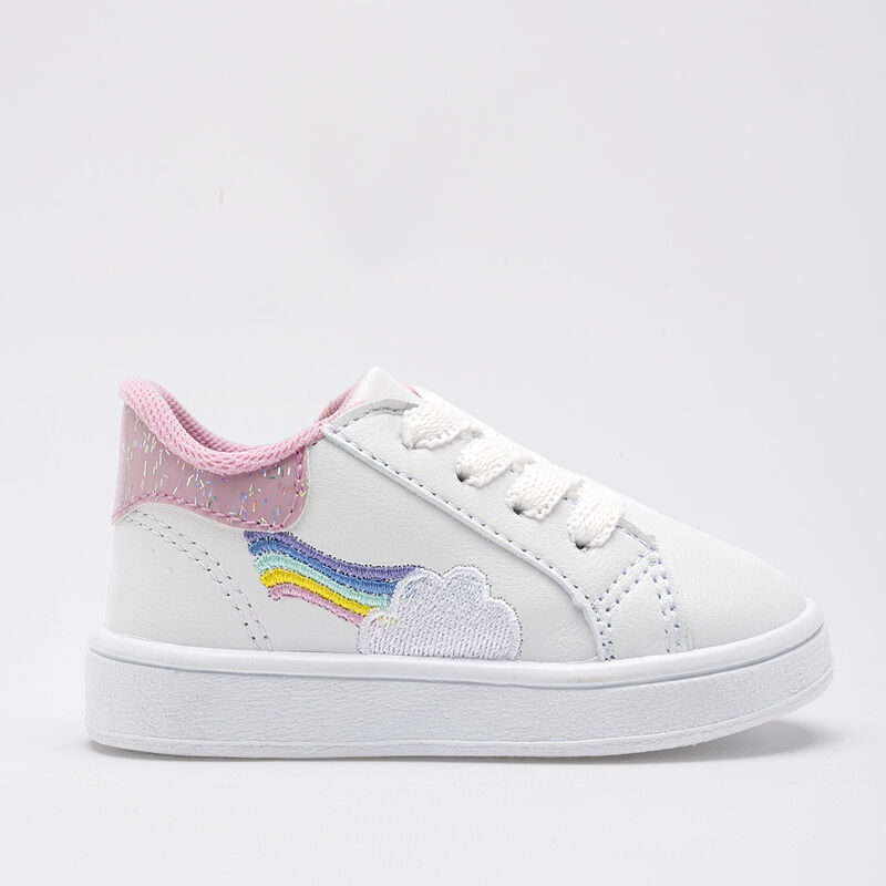 Kids Vane Tenis Para Preescolar Ni&ntilde;a Blanco Ros... image number null