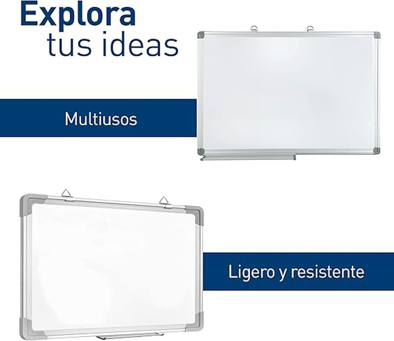 Pizarrón Magnetico 90x60cm Incluye Plumón y Bor... image number null